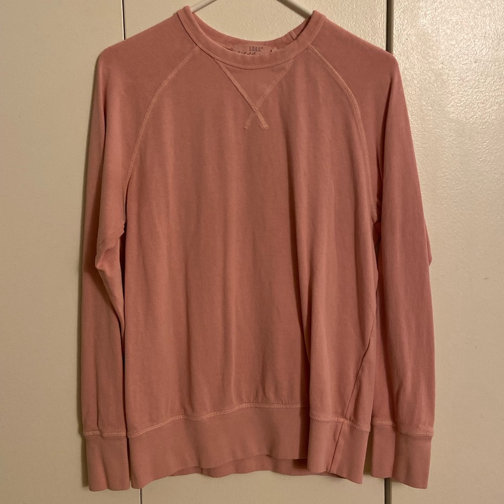 Pink H & M long sleeve shirt
